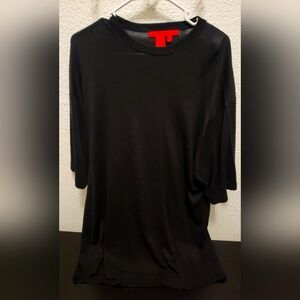 Brand New 100% Silk Oversized Crewneck Pullover Shirt XL MSRP $80
